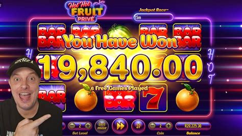hot hot fruit biggest win